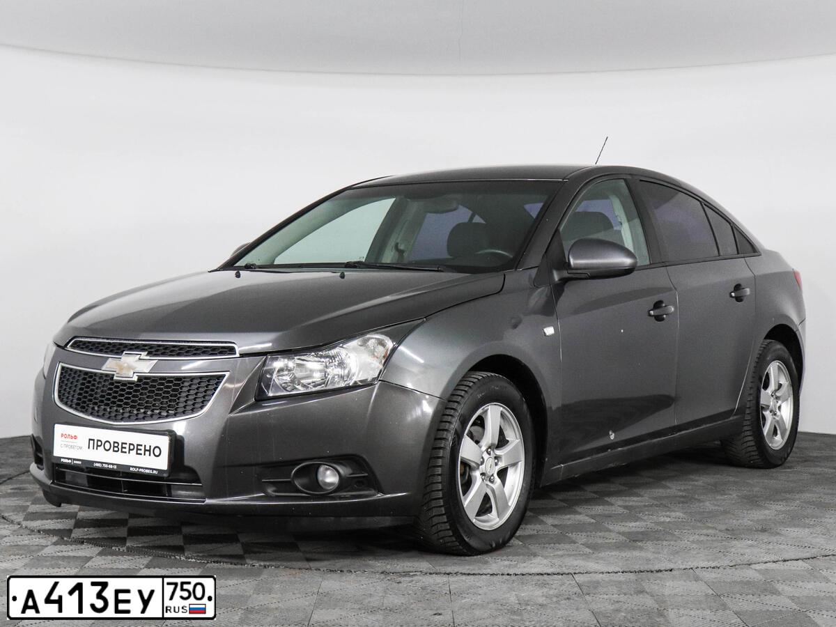 Фото автомобиля CHEVROLET CRUZE, 2012 — госномер В184ТН190. Цвет: СЕРЫЙ