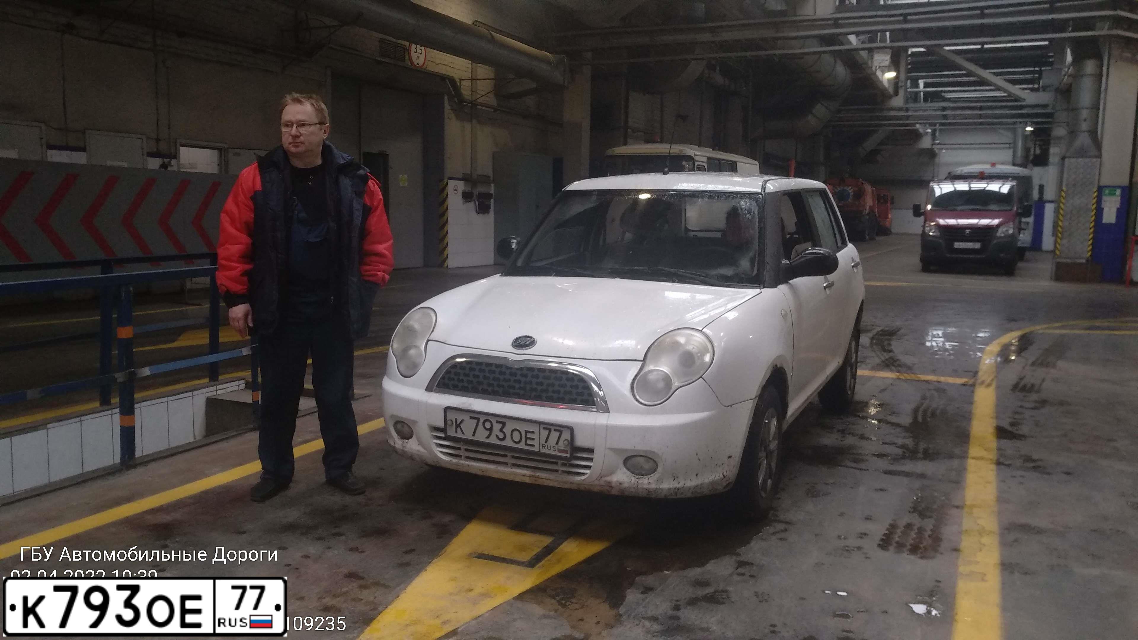 Фото автомобиля LIFAN SMILY, 2011 — госномер М815МХ13. Цвет: Белый