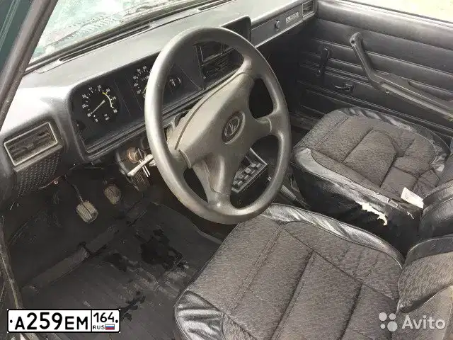 Фото автомобиля LADA 2107, 2007 — госномер А259ЕМ164. Цвет: Темно-зеленый