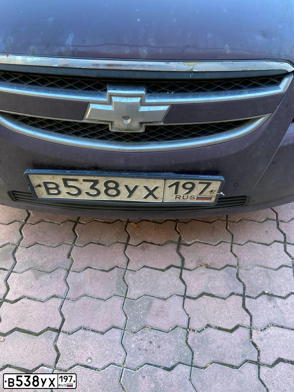Фото автомобиля CHEVROLET EPICA, 2012 — госномер В538УХ197. Цвет: КРАСНЫЙ