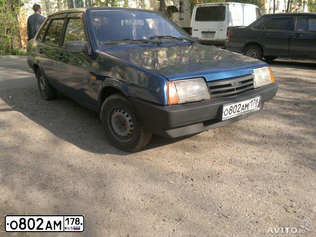 Фото автомобиля LADA 2109 SAMARA, 2000 — госномер Р375РС78. Цвет: СЕРЕБРИСТО-СИНЕ-ЗЕЛЕНЫЙ