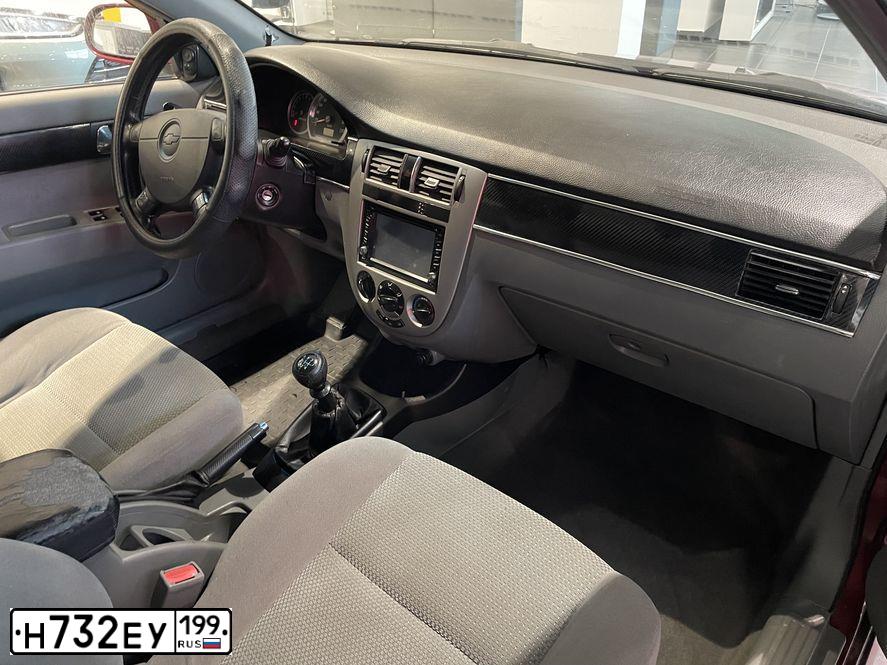 Фото автомобиля CHEVROLET LACETTI, 2008 — госномер К481ВА71. Цвет: Красный