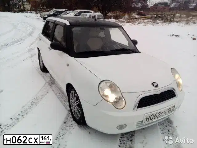 Фото автомобиля LIFAN SMILY, 2011 — госномер А980ЕУ761. Цвет: Белый