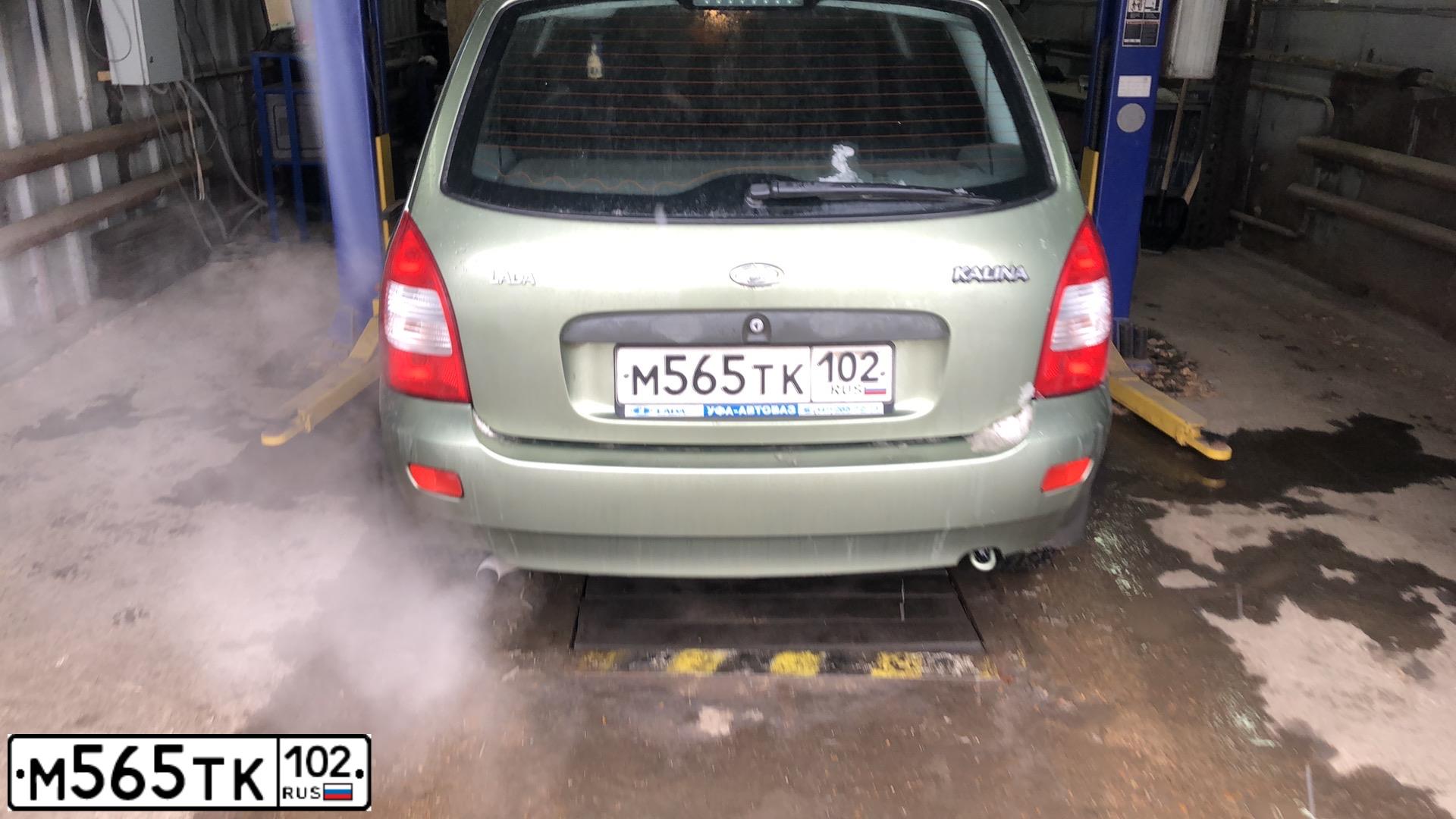 Фото автомобиля LADA 1117 KALINA, 2010 — госномер М565ТК102. Цвет: СВЕТЛО-ЗЕЛЕНЫЙ