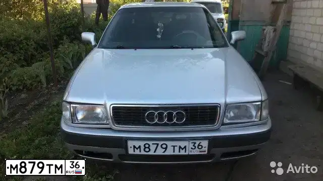 Фото автомобиля AUDI 80, 1992 — госномер М732НУ164. Цвет: БЕЛЫЙ (СЕРЕБРИСТЫЙ)