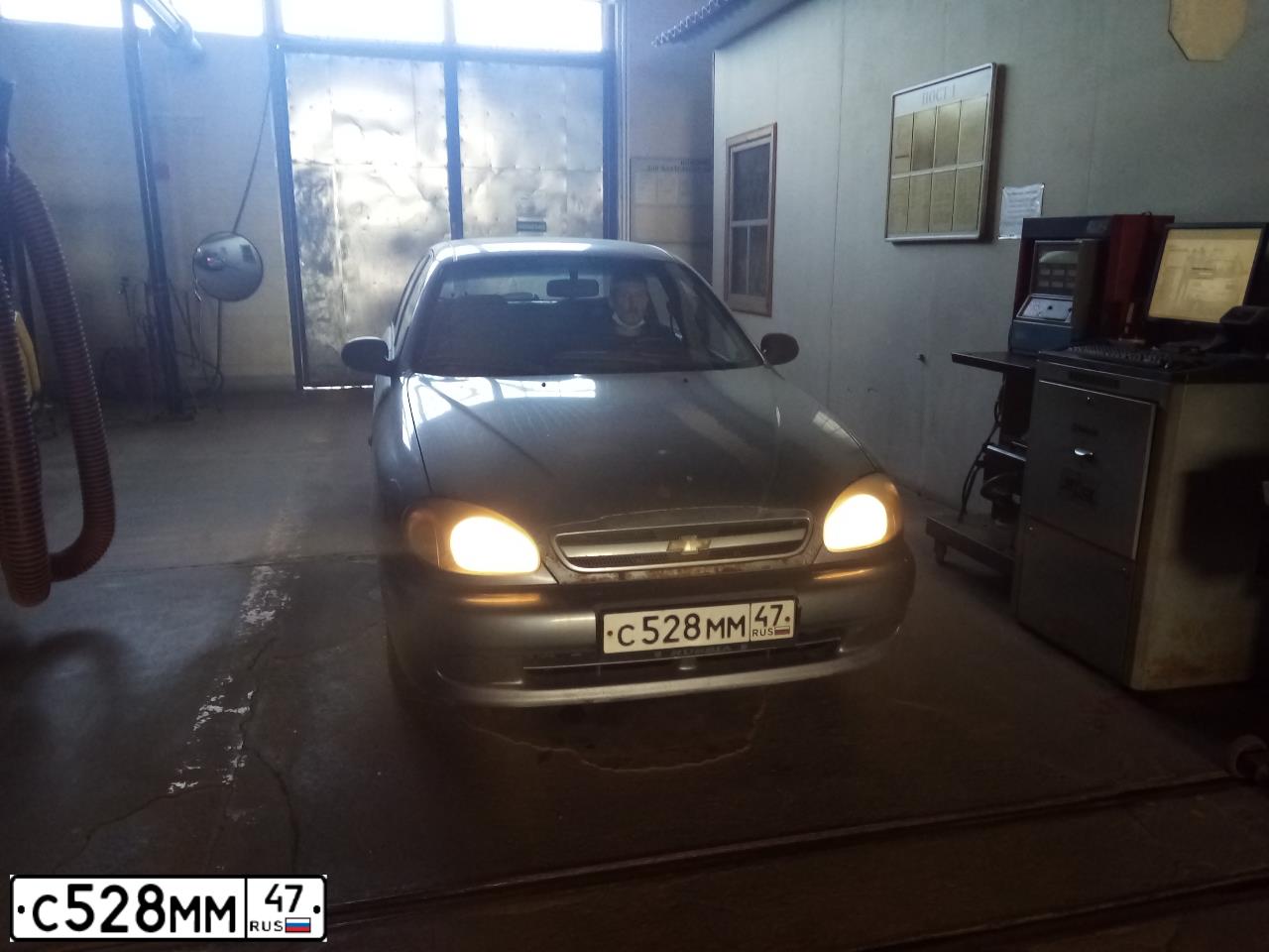 Фото автомобиля CHEVROLET LANOS, 2007 — госномер Х182УО60