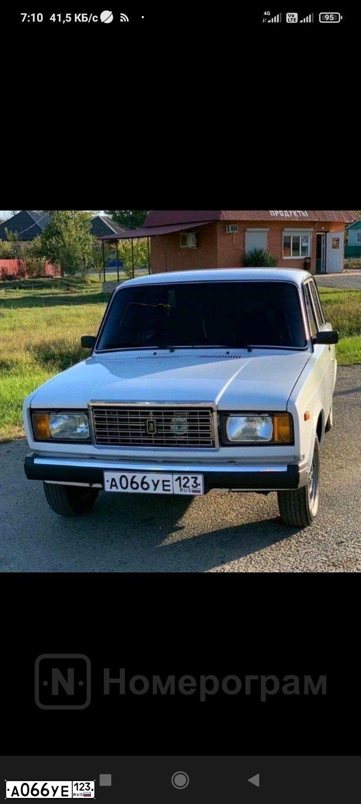 Фото автомобиля LADA 2114 SAMARA, 2007 — госномер А086УЕ123. Цвет: СЕРО-ЗЕЛЕНЫЙ МЕТАЛЛИК