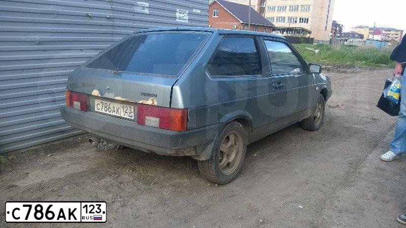 Фото автомобиля LADA 2108 SAMARA, 1997 — госномер М956ЕХ82. Цвет: СЕРЕБРИСТО-СЕРЫЙ