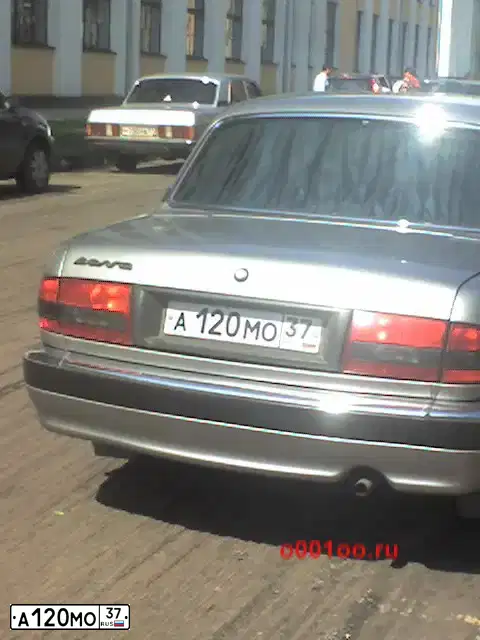 Фото автомобиля GAZ 3110 WOLGA, 2006 — госномер А725КХ37. Цвет: СЕРЫЙ