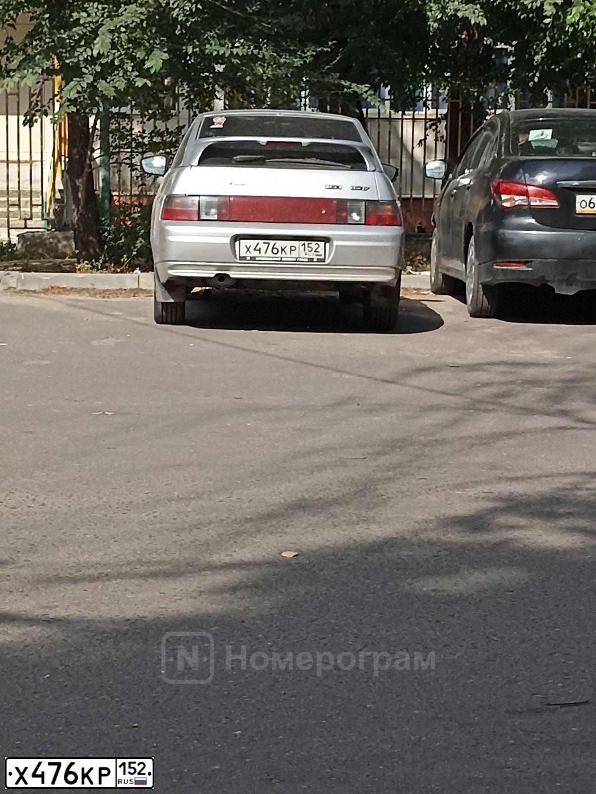 Фото автомобиля LADA 2112, 2006 — госномер Х476КР152. Цвет: СВЕТЛО-СЕРЕБРИСТЫЙ  МЕТАЛЛИК