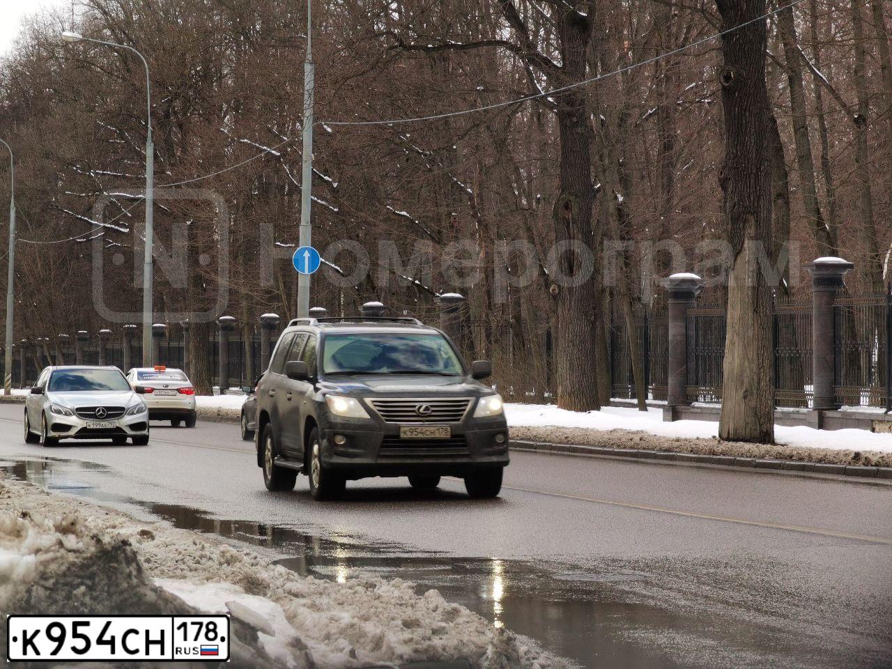 Фото автомобиля GAZ 2705 EL, 2008 — госномер К954СМ178. Цвет: СИНИЙ