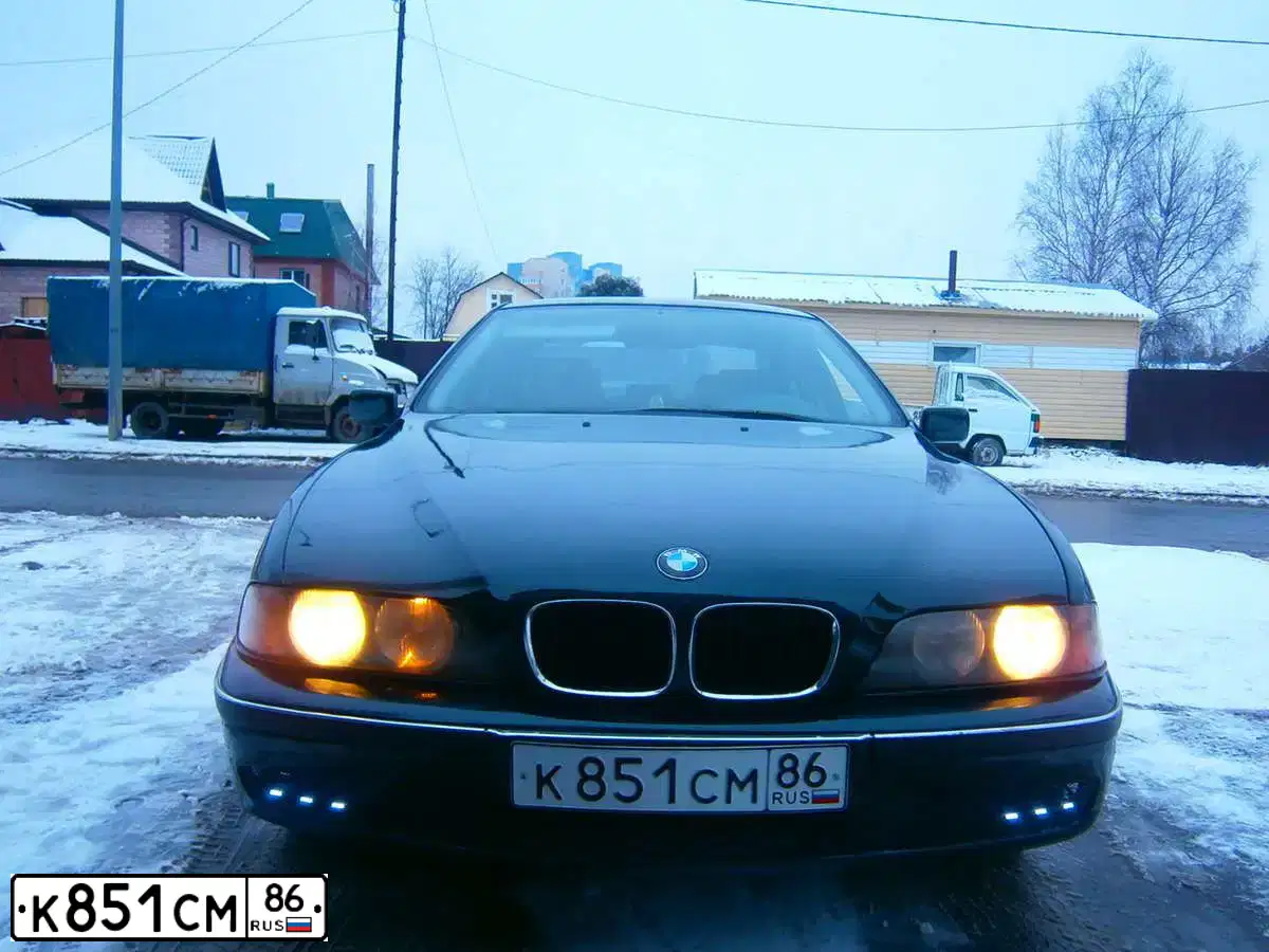 Фото автомобиля BMW SERIE 5, 1997 — госномер К851СМ86. Цвет: ЗЕЛЕНЫЙ