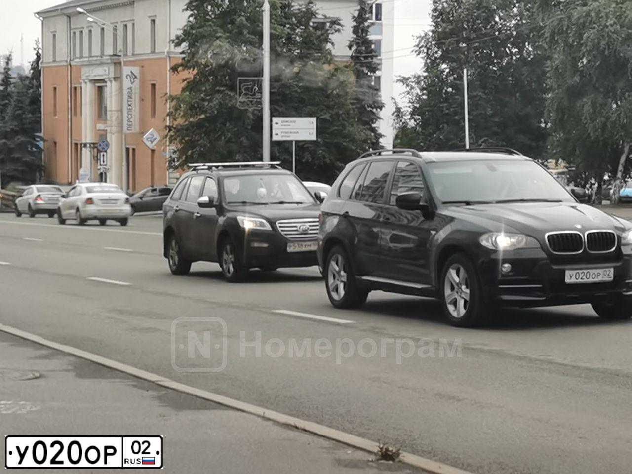 Фото автомобиля BMW X5, 2008 — госномер Н183ТР702. Цвет: ЧЕРНЫЙ