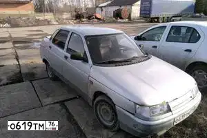 Фото автомобиля LADA 2110, 1999 — госномер О619ТМ76. Цвет: СЕРЕБРИСТО-ГОЛУБОЙ