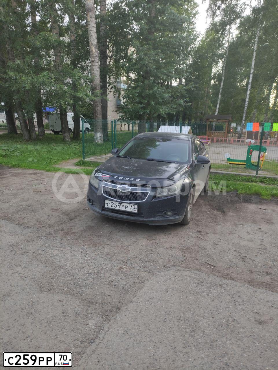 Фото автомобиля CHEVROLET CRUZE, 2012 — госномер А062АА142. Цвет: ЧЕРНЫЙ МЕТАЛЛИК