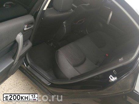 Фото автомобиля MAZDA 6, 2007 — госномер Е200КН13. Цвет: ЧЕРНЫЙ