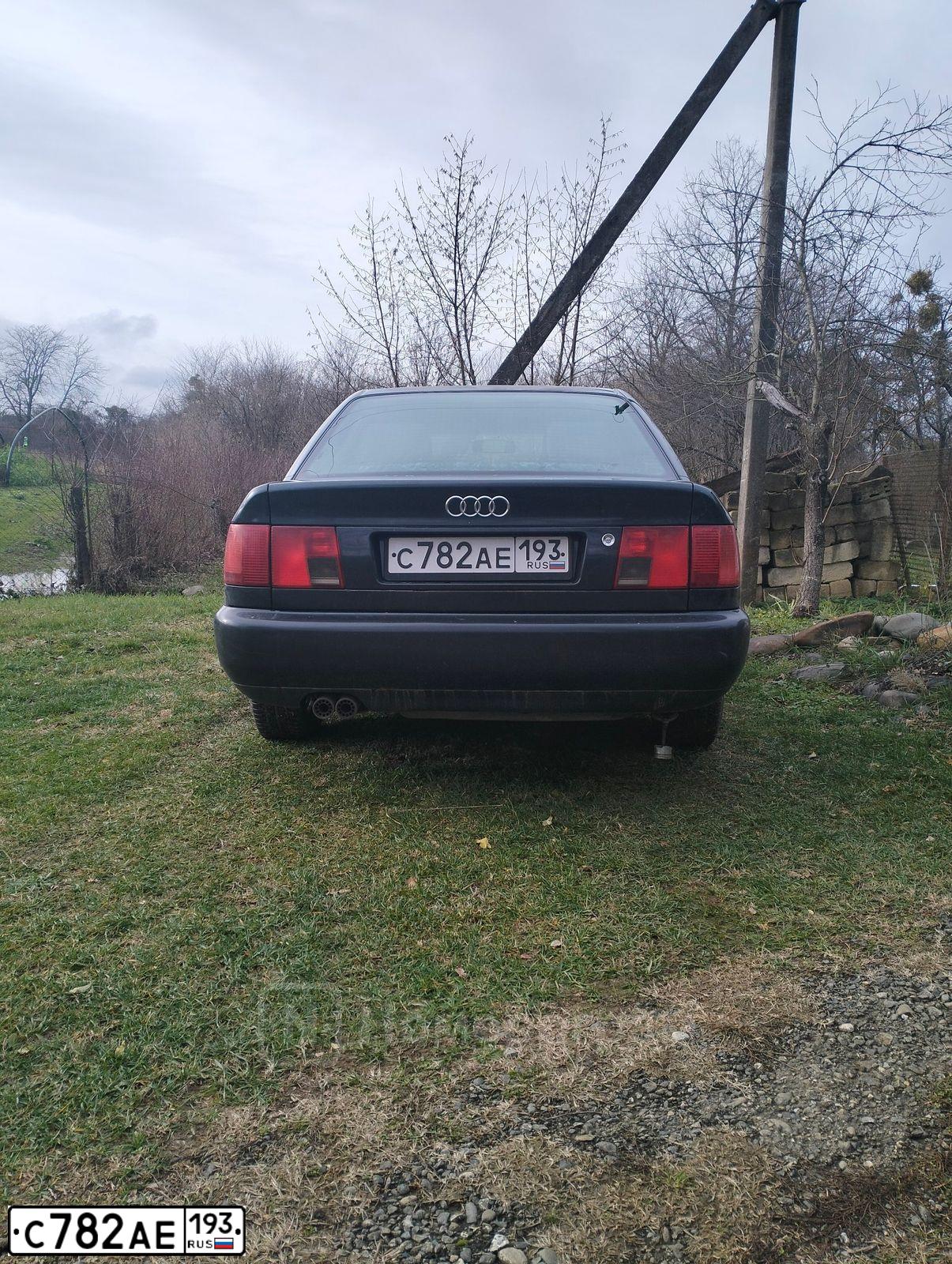 Фото автомобиля АУДИ A6, 1995 — госномер С782АЕ193. Цвет: ЧЕРНЫЙ
