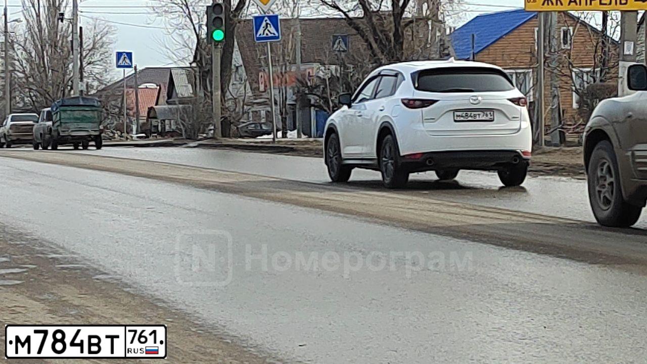 Фото автомобиля LADA VESTA, 2020 — госномер М784ВТ761. Цвет: Коричневый