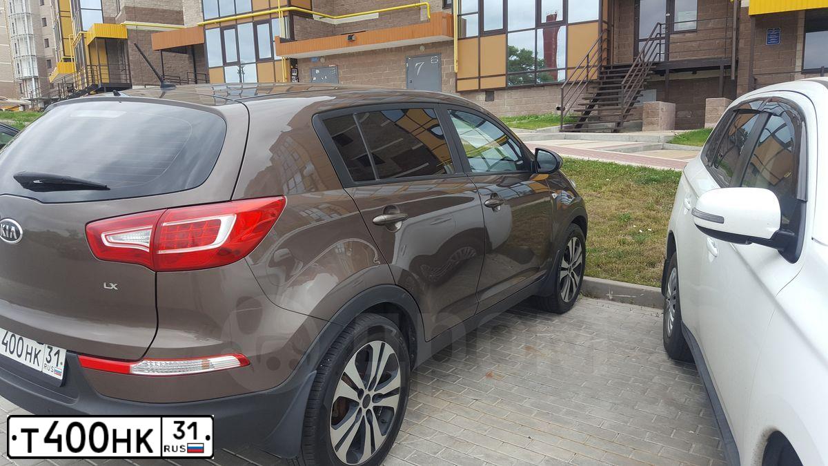 Фото автомобиля LADA 2191 GRANTA, 2017 — госномер О308ХР46. Цвет: синий