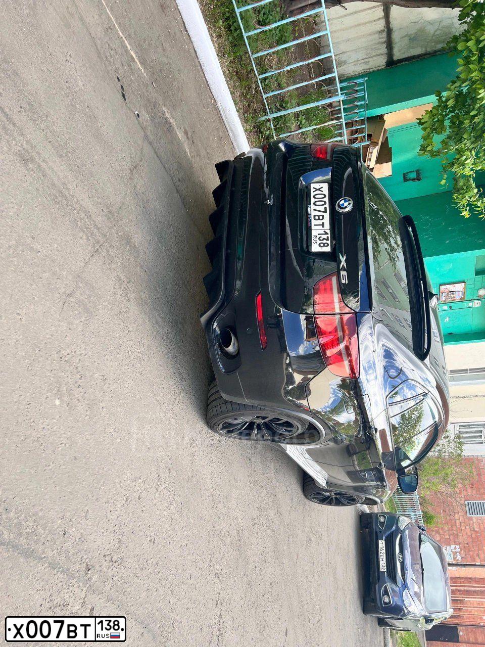 Фото автомобиля BMW X6, 2008 — госномер В727ВВ27. Цвет: ЧЕРНЫЙ