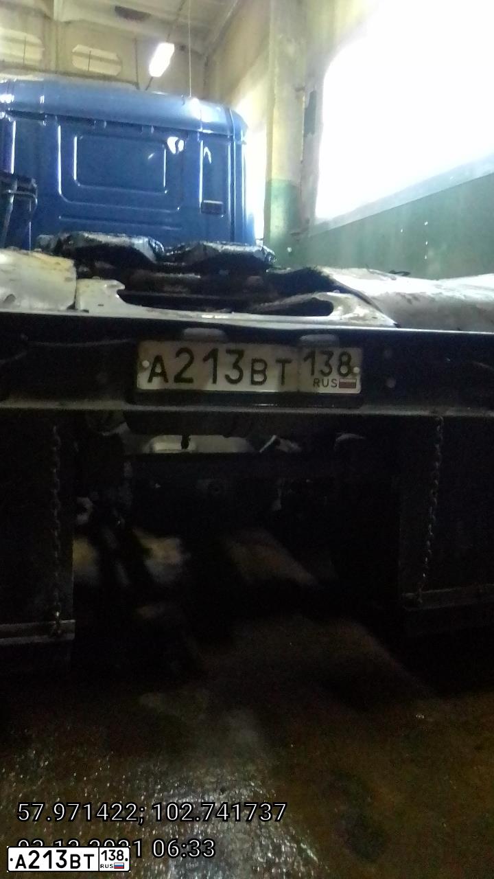Фото автомобиля SCANIA SERIE P /6X4/, 2018 — госномер А213ВТ138. Цвет: СИНИЙ