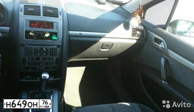 Фото автомобиля PEUGEOT 407, 2004 — госномер О737СН44. Цвет: ЧЕРНЫЙ