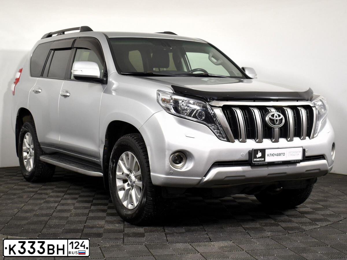 Фото автомобиля TOYOTA LAND CRUISER, 2014 — госномер С224ТХ198. Цвет: СЕРЕБРЯНЫЙ