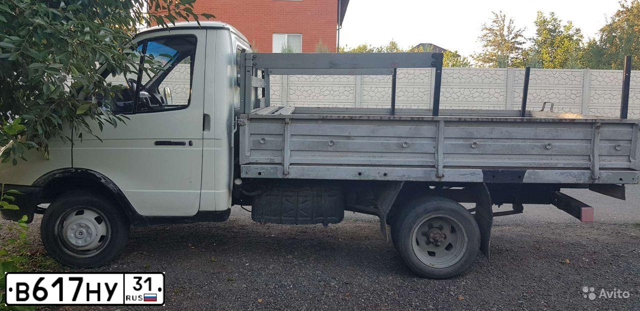 Фото автомобиля GAZ 3302 EL, 1999 — госномер В617НУ31. Цвет: СЕР. БЕЛ.