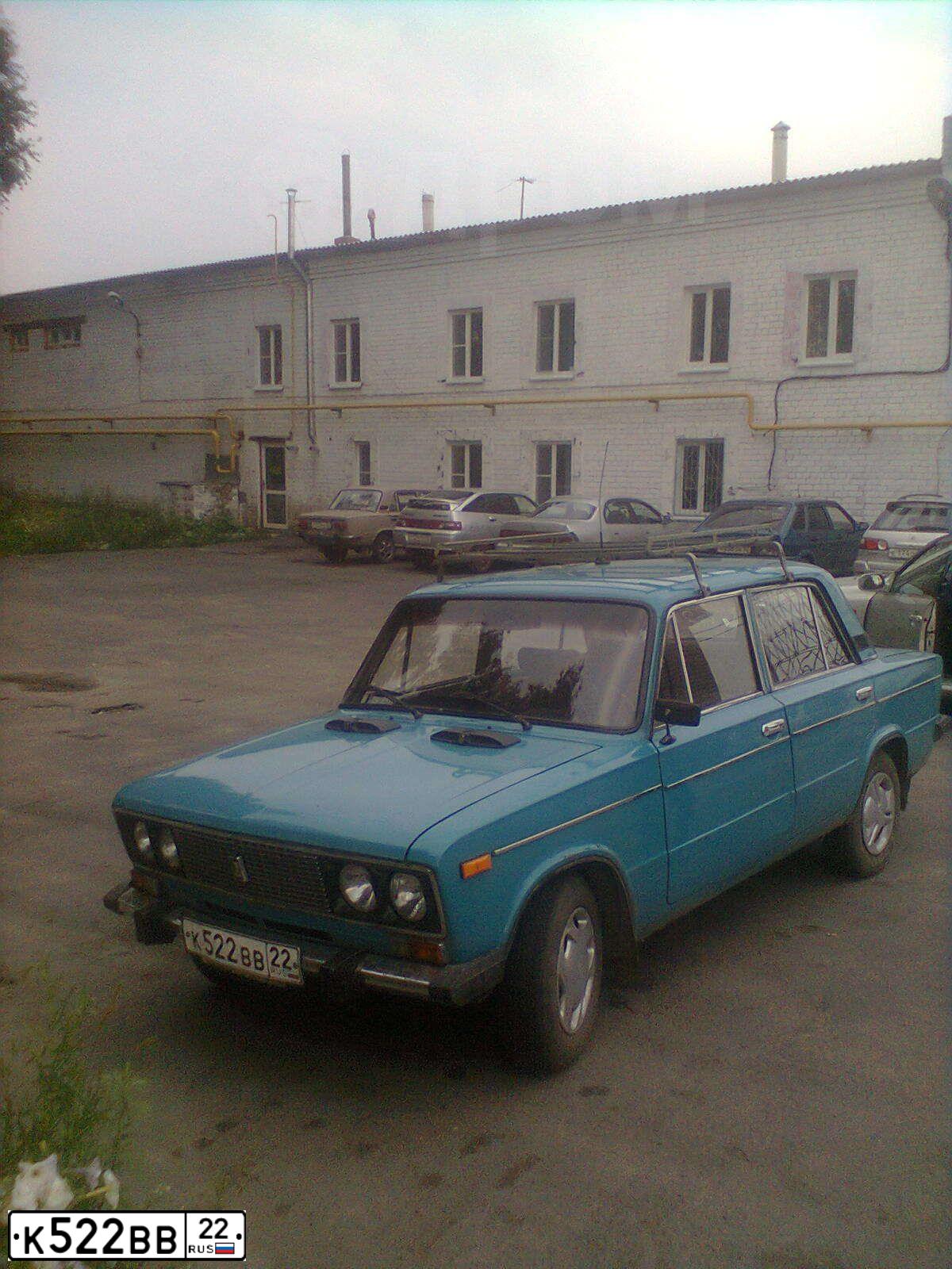 Фото автомобиля LADA 2106, 1994 — госномер К522ВВ22. Цвет: СИНЕ-ЗЕЛЕНЫЙ