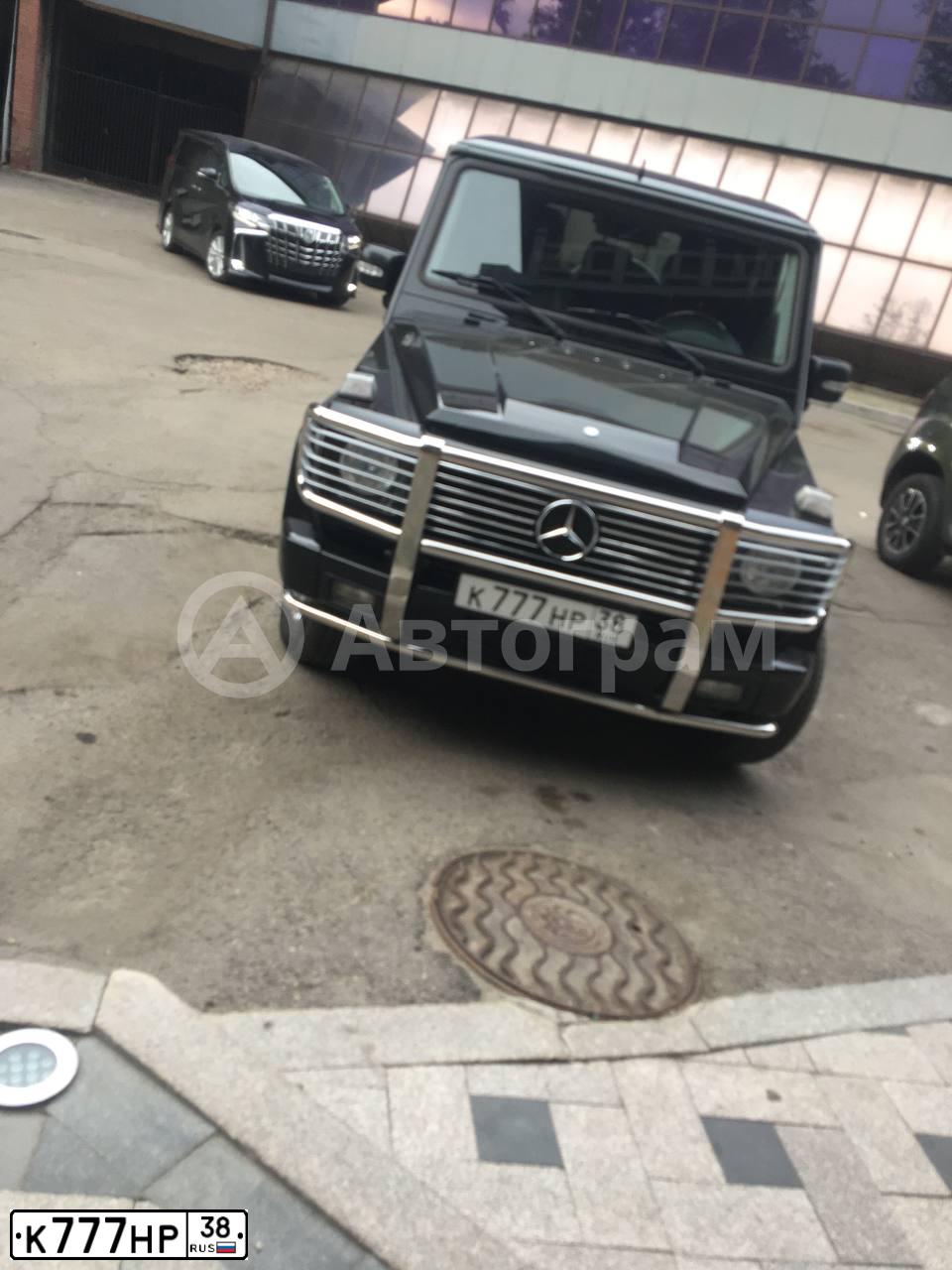 Фото автомобиля MERCEDES G-KLASSE, 2006 — госномер Т620ЕТ193. Цвет: ЧЕРНЫЙ