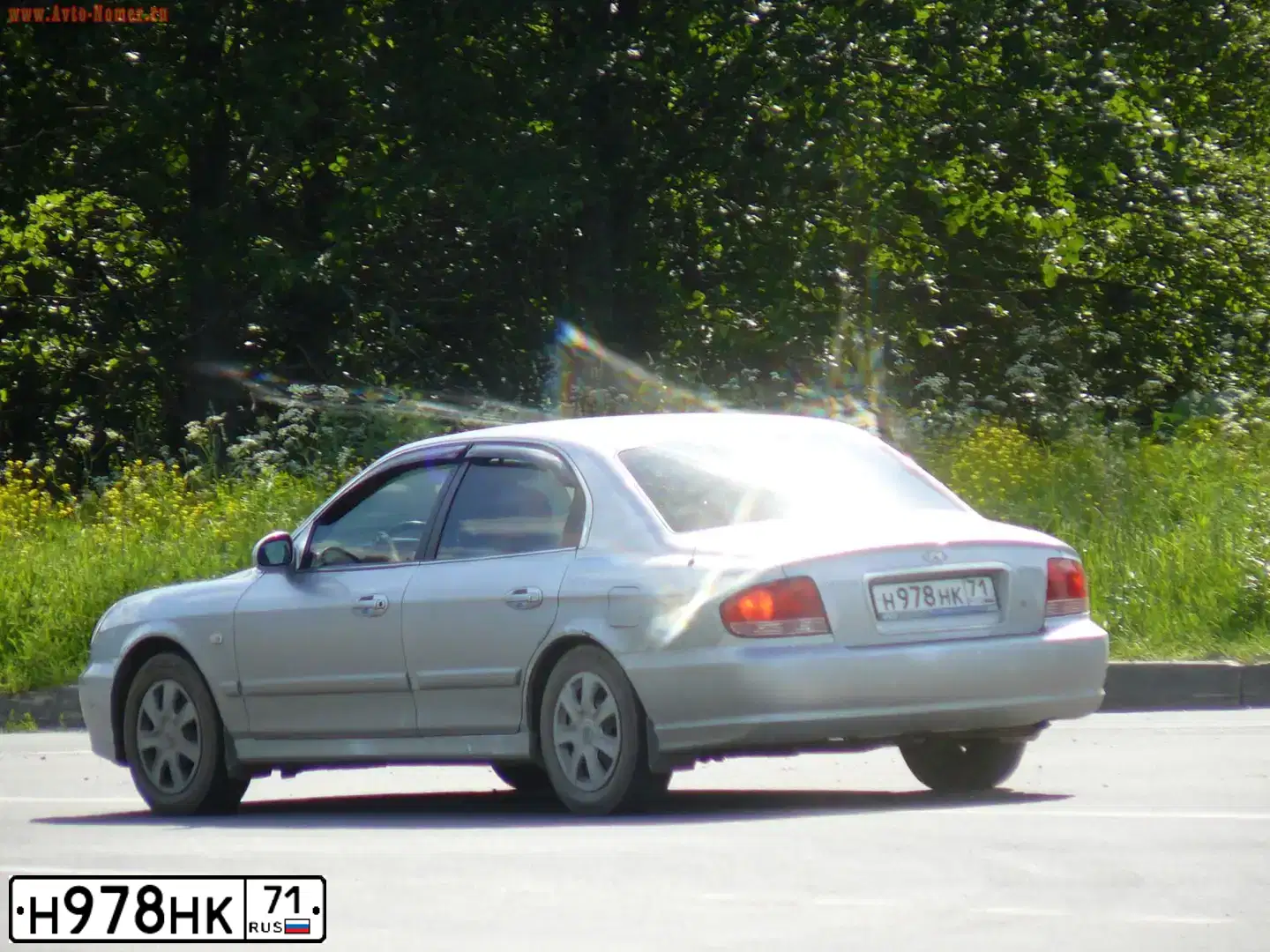 Фото автомобиля TAGAZ SONATA, 2008 — госномер Н978НК71. Цвет: СЕРЕБРИСТЫЙ