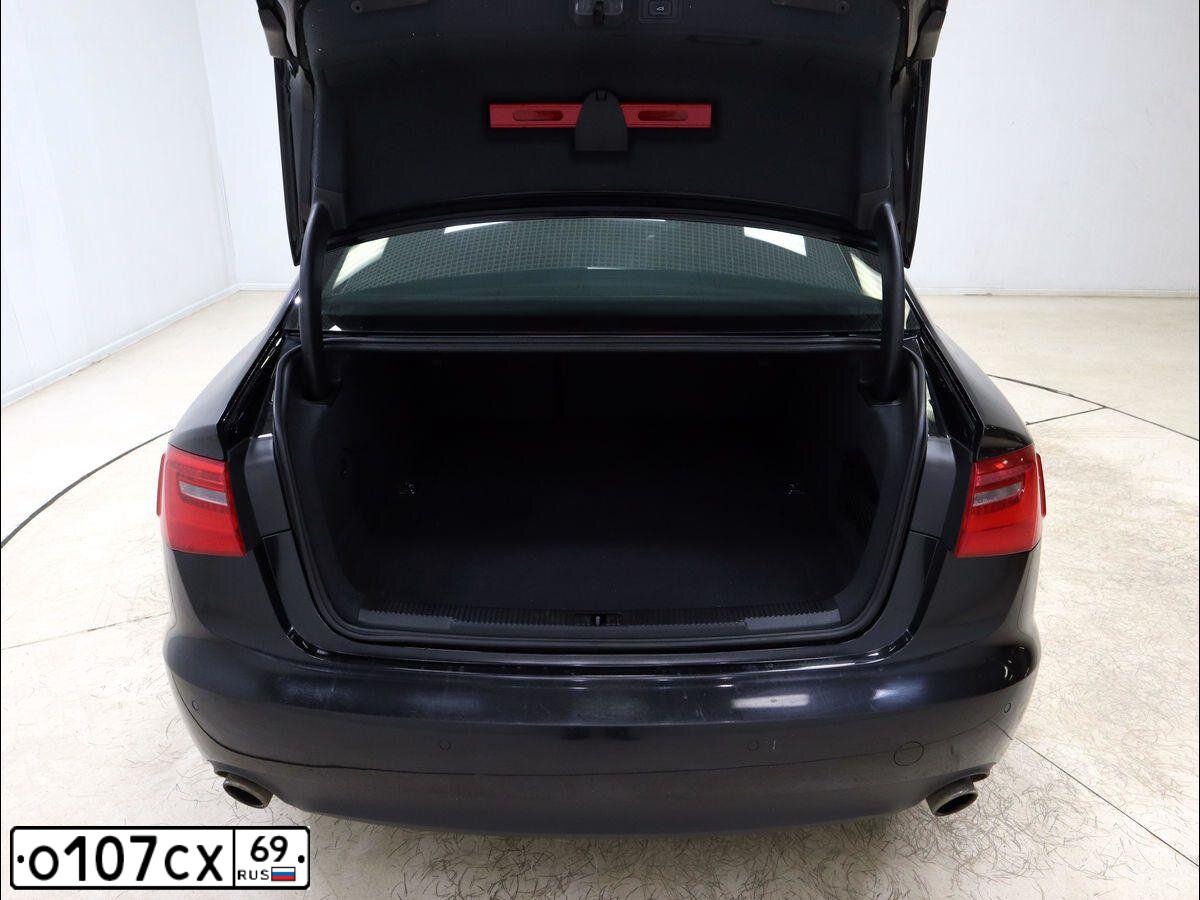Фото автомобиля AUDI A6, 2014 — госномер В367АН977. Цвет: ЧЕРНЫЙ