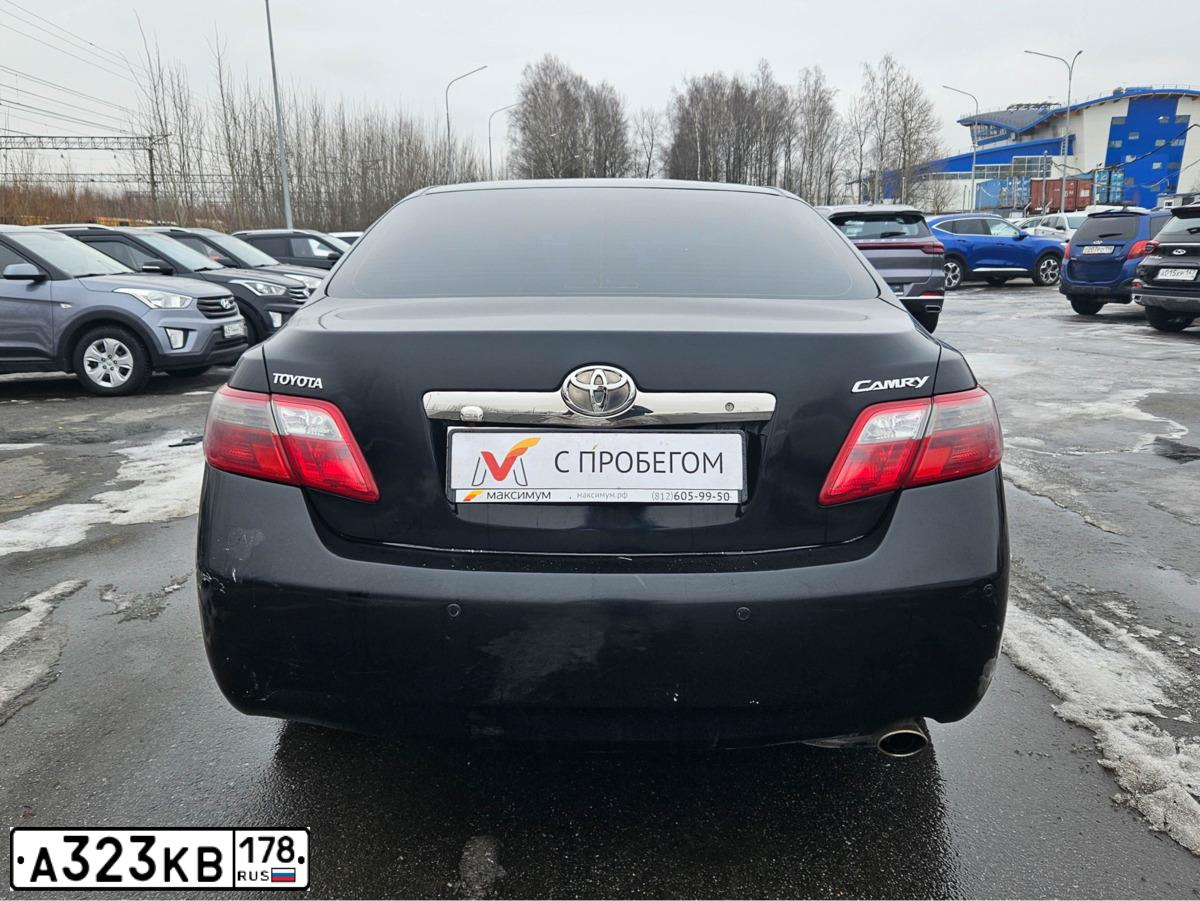 Фото автомобиля TOYOTA CAMRY, 2010 — госномер А323КВ178. Цвет: ЧЕРНЫЙ