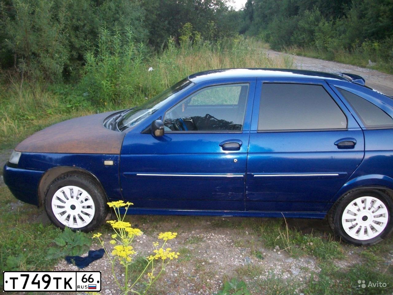 Фото автомобиля LADA 2112, 2004 — госномер Т749ТК66. Цвет: СИНИЙ