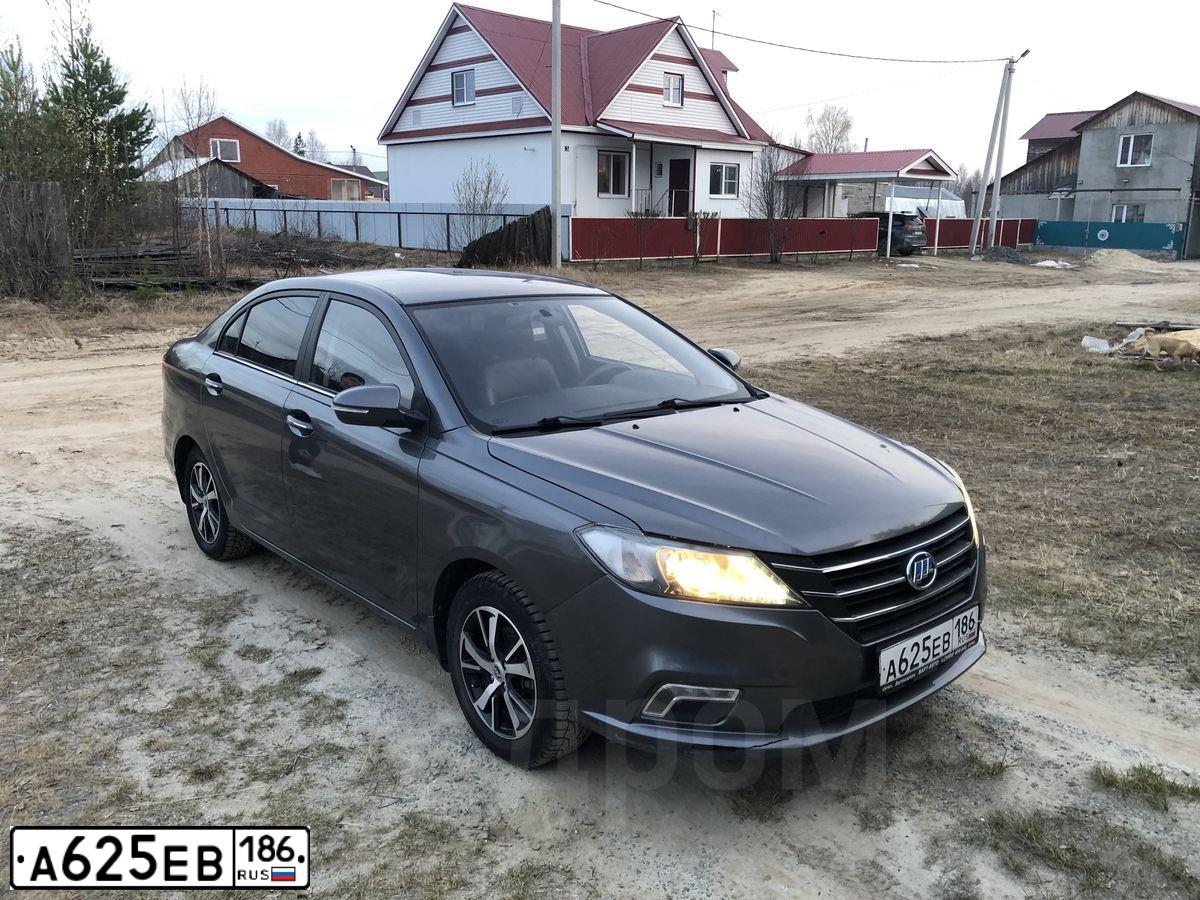 Фото автомобиля LIFAN SOLANO, 2016 — госномер А625ЕВ186. Цвет: СТАЛЬНОЙ (СЕРЫЙ)