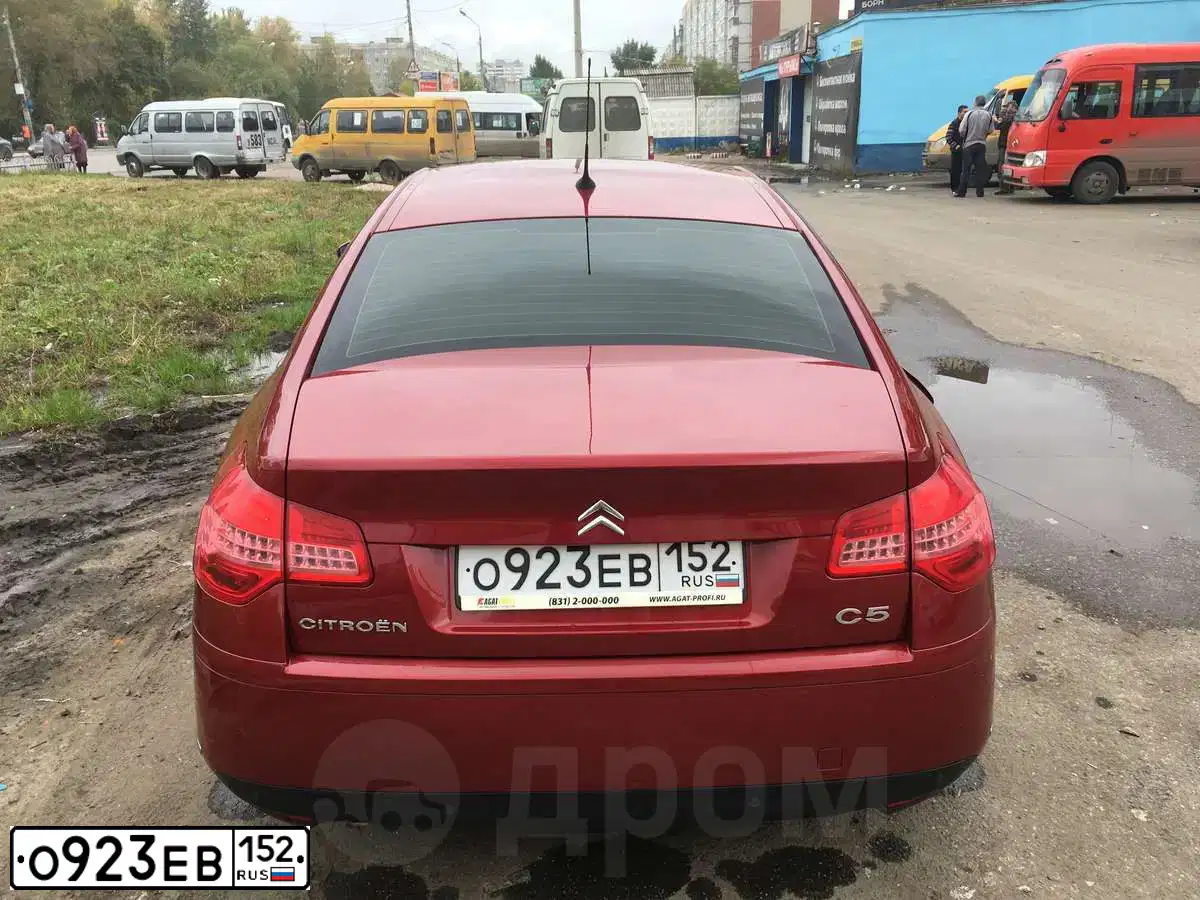 Фото автомобиля CITROEN C5, 2008 — госномер Р535СР29