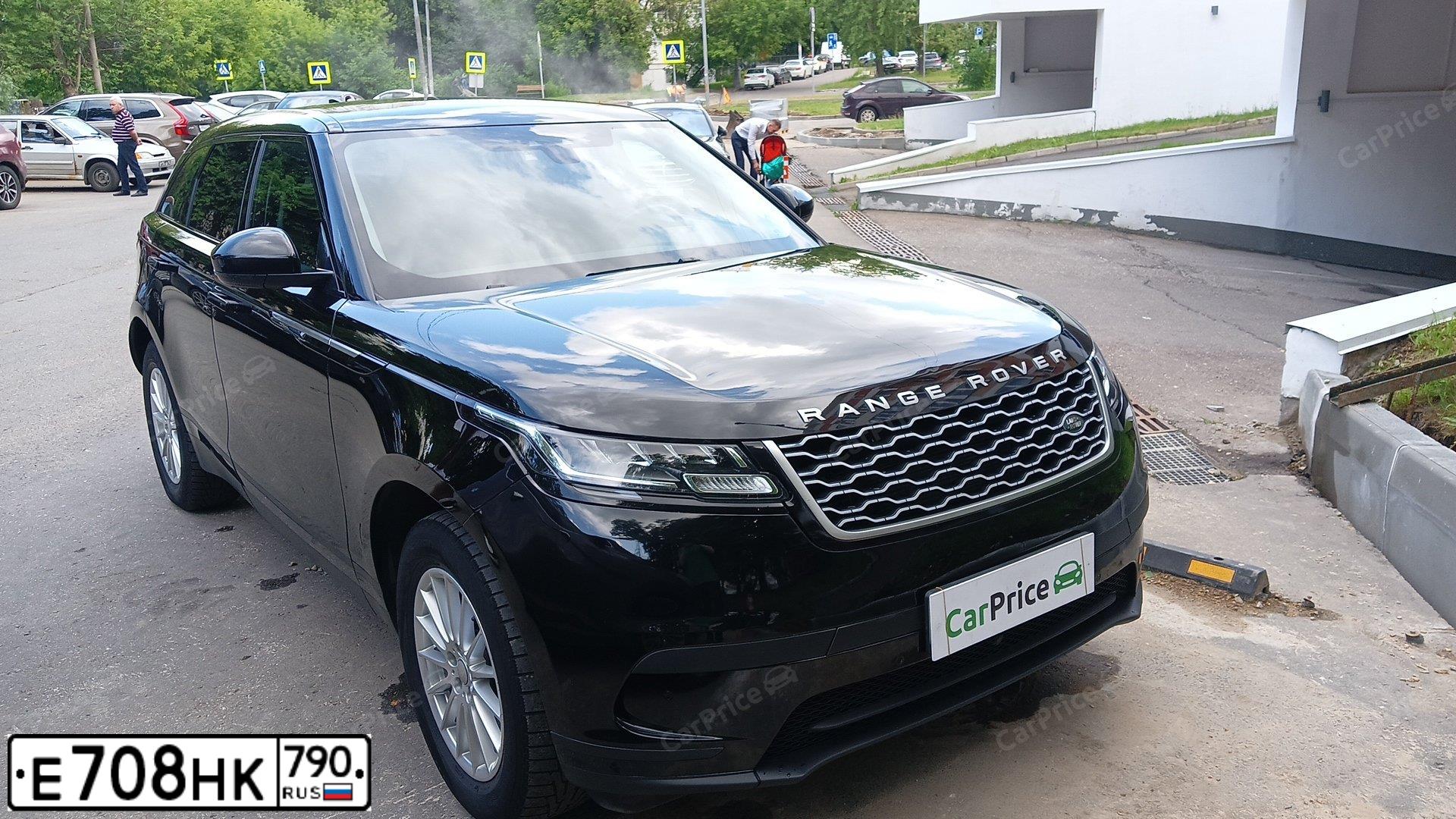Фото автомобиля LAND ROVER RANGE ROVER, 2019 — госномер Х515МХ31. Цвет: ЧЕРНЫЙ