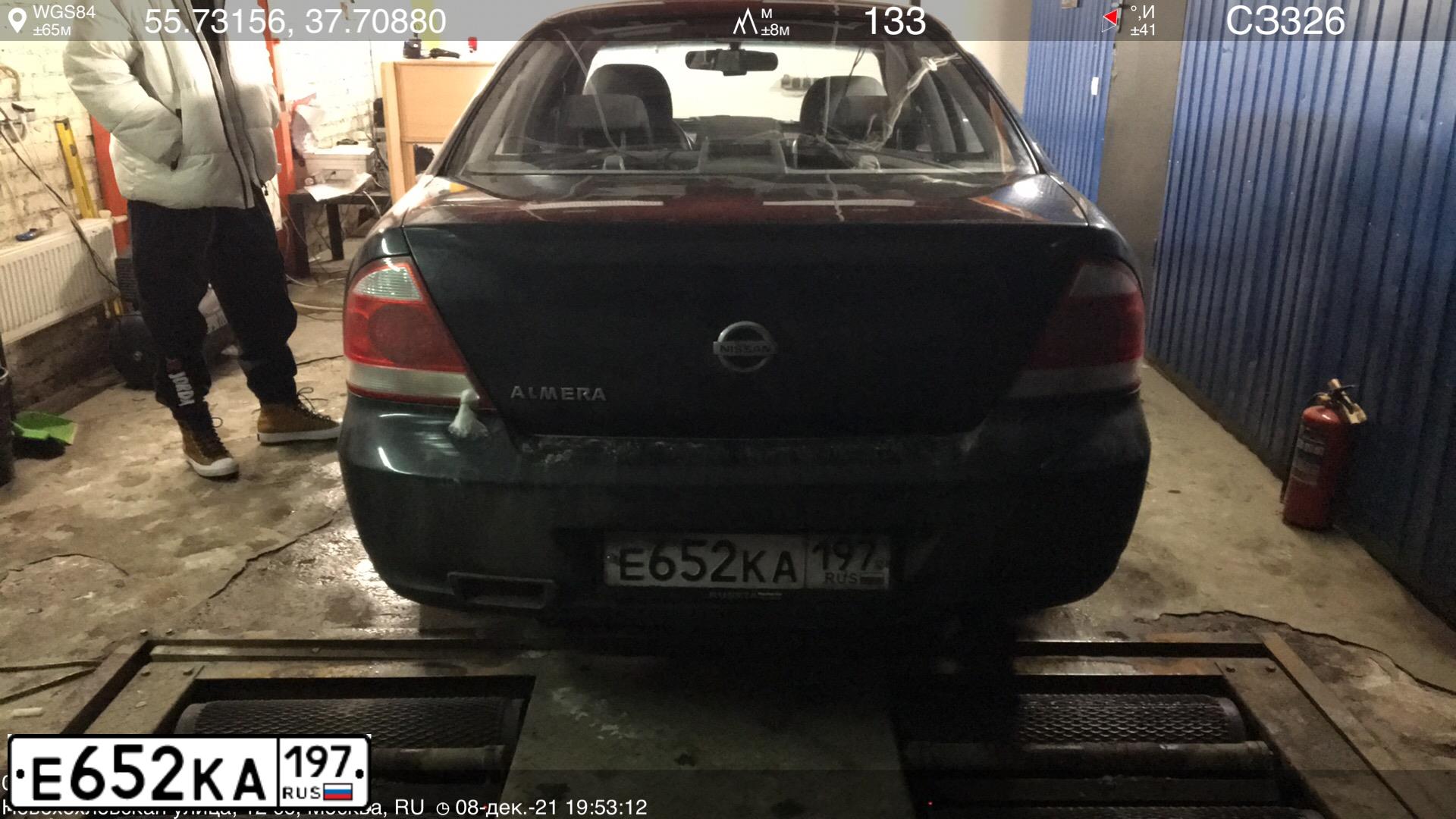 Фото автомобиля NISSAN ALMERA CLASSIC, 2007 — госномер В250МН977
