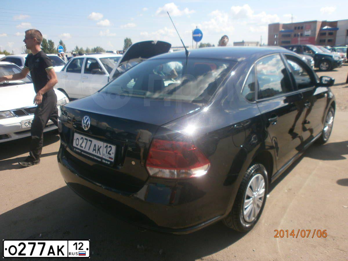 Фото автомобиля VOLKSWAGEN POLO, 2011 — госномер В797ОО16. Цвет: ЧЕРНЫЙ