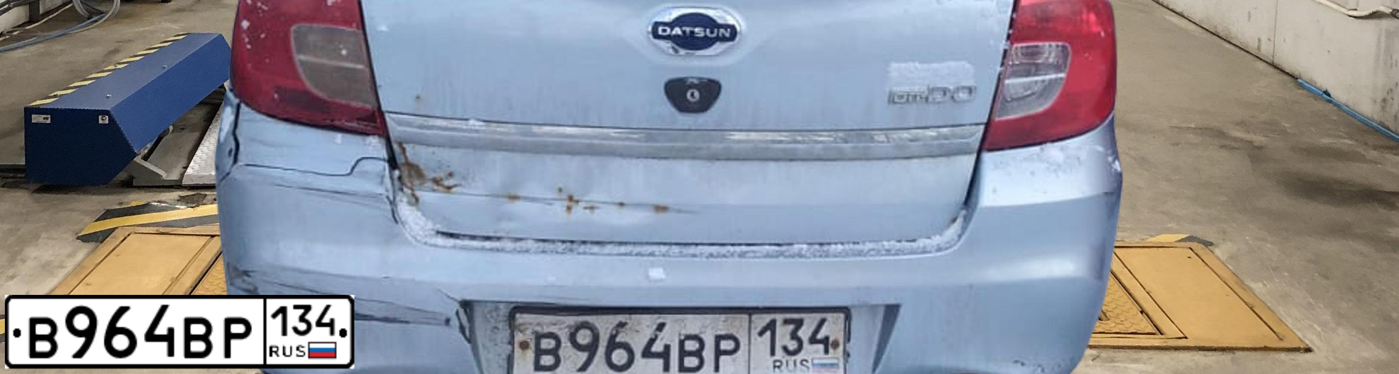 Фото автомобиля DATSUN ON-DO, 2014 — госномер О912МК154. Цвет: СВЕТЛО ГОЛУБОЙ