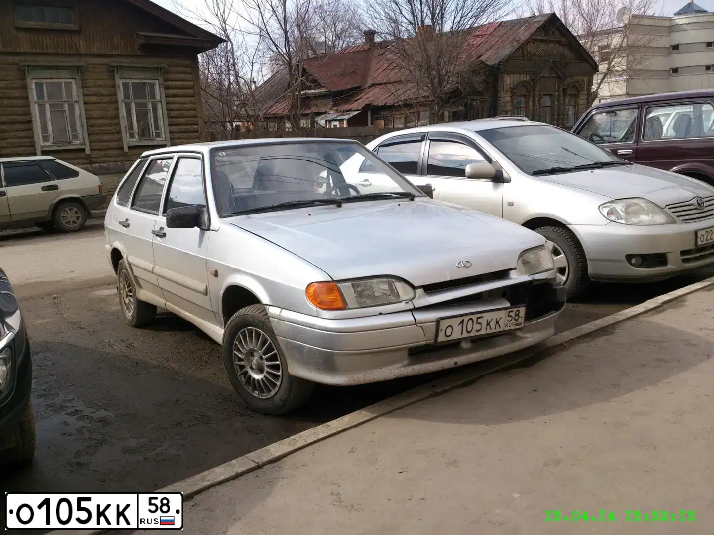 Фото автомобиля LADA 2114 SAMARA, 2012 — госномер О105КК58