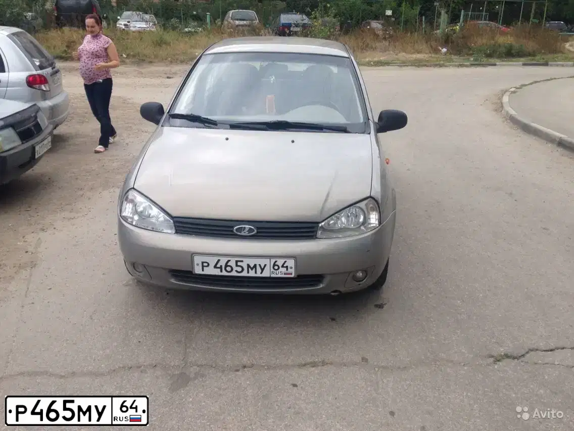 Фото автомобиля LADA 1118 KALINA, 2006 — госномер К379ОС134. Цвет: БЕЖЕВО - СЕРЫЙ