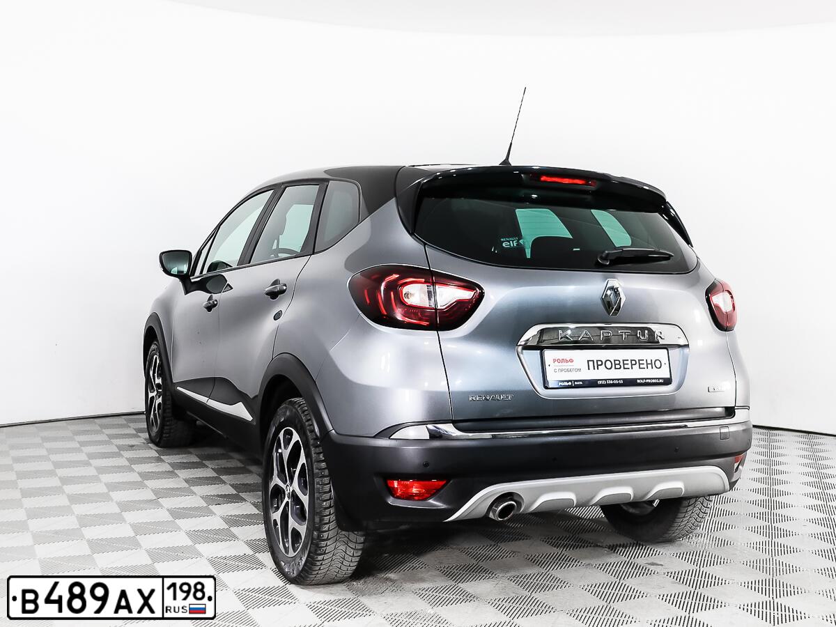 Фото автомобиля RENAULT KAPTUR, 2018 — госномер В309СО51. Цвет: ТЕМНО-СЕРЫЙ ЧЕРНЫЙ