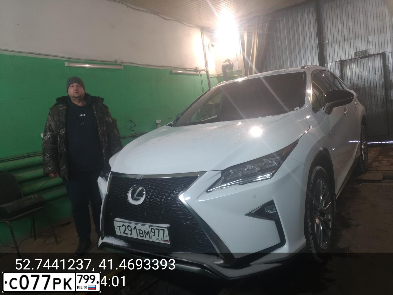 Фото автомобиля LEXUS RX300, 2019 — госномер Н777СА68