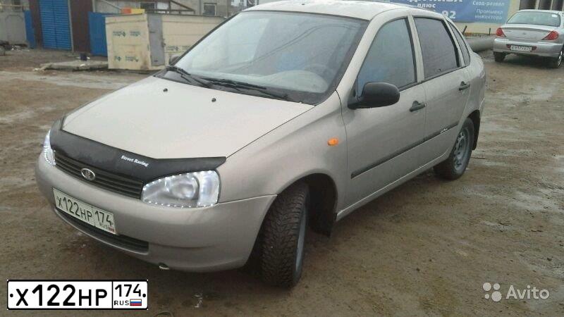 Фото автомобиля LADA 1118 KALINA, 2005 — госномер К816ТХ95. Цвет: БЕЖЕВО-СЕРЫЙ