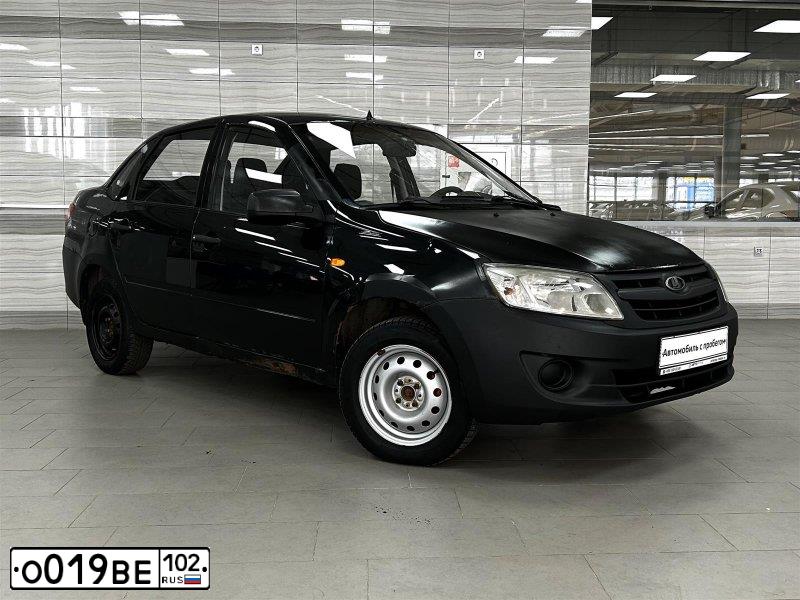 Фото автомобиля LADA 2190 GRANTA, 2012 — госномер У517ЕР152. Цвет: СЕРО-ЧЕРНЫЙ