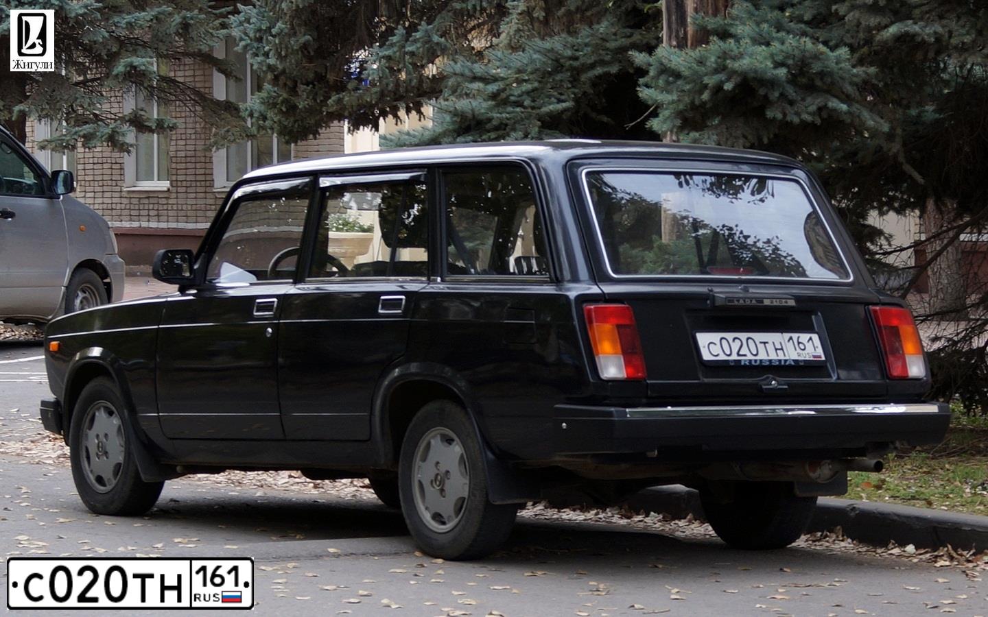 Фото автомобиля LADA 2104, 2011 — госномер К780ВА323. Цвет: ЧЕРНЫЙ