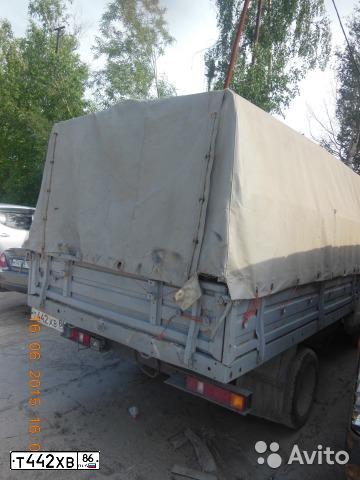Фото автомобиля GAZ 3302 EL, 2000 — госномер Т442ХВ86. Цвет: САФАРИ