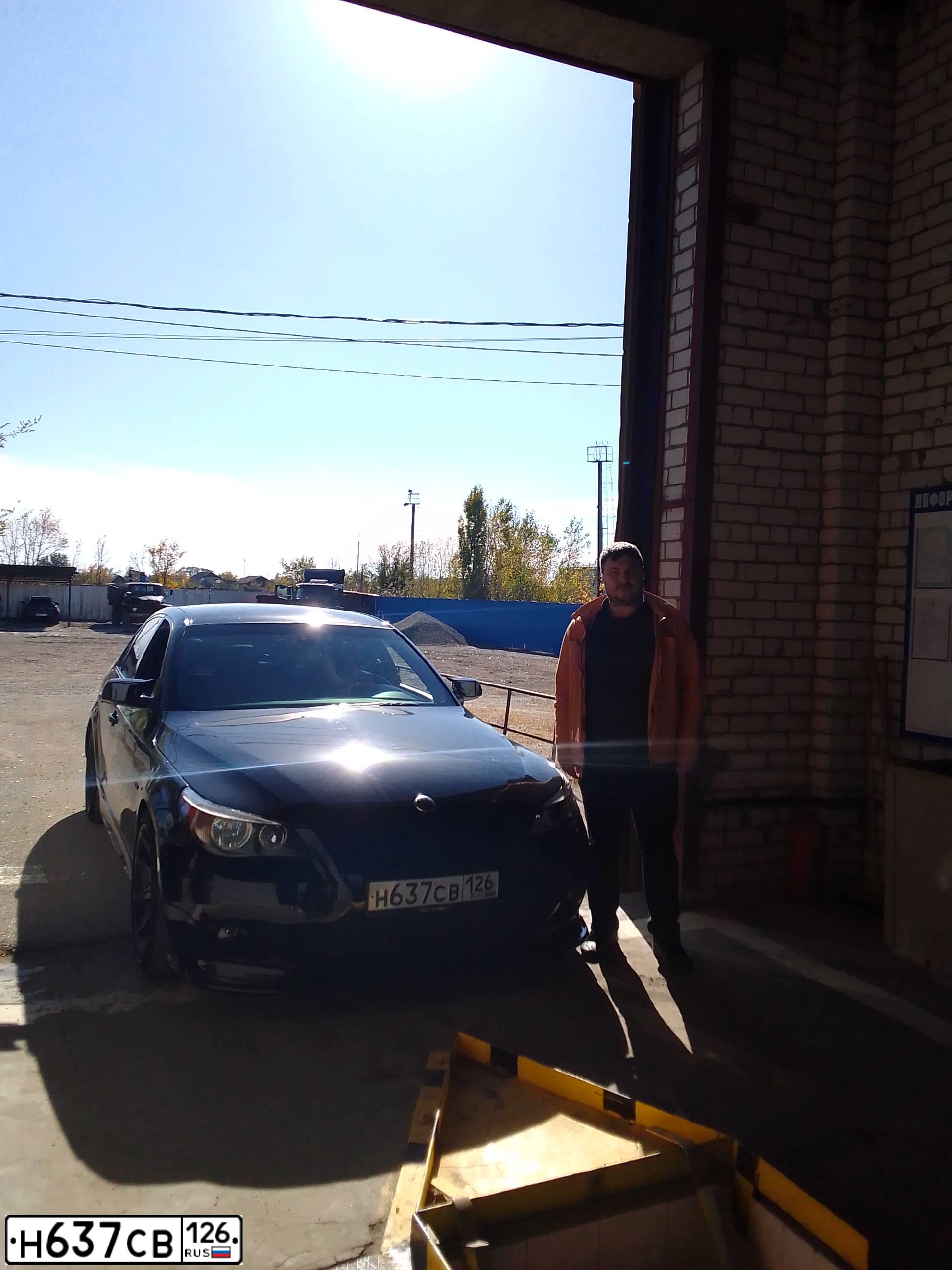 Фото автомобиля BMW 525IA, 2004 — госномер Е649ХЕ95. Цвет: ЧЕРНЫЙ