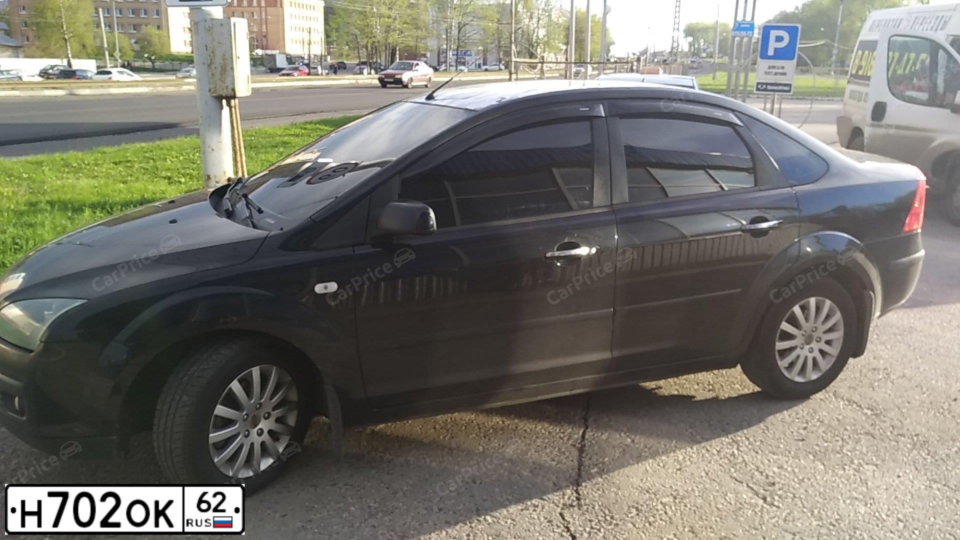 Фото автомобиля FORD FOCUS, 2007. Цвет: ЧЕРНЫЙ